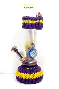 Bong cozy is the only piece of knitwear I still need… for a friend