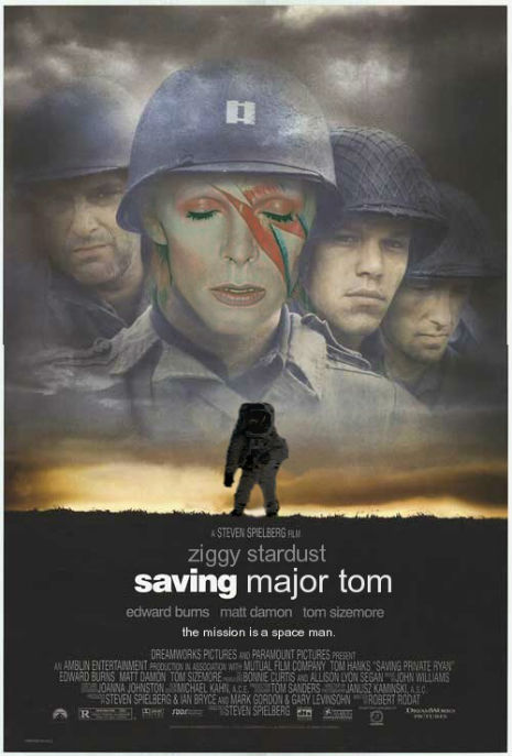 Pin Ups David Bowie Movie Poster Mash Ups Dangerous Minds