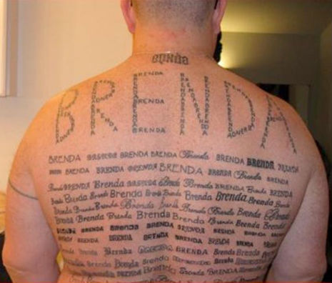 Batshit ‘Brenda’ tattoo