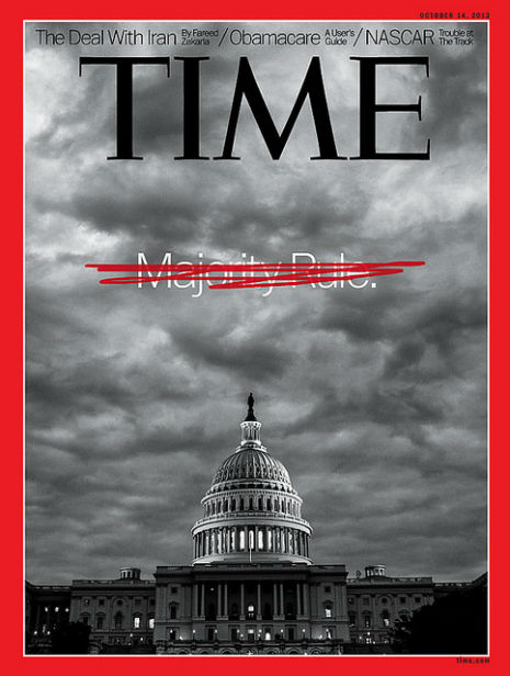 BRUTAL Time magazine cover eloquently states the obvious about the Republican shutdown