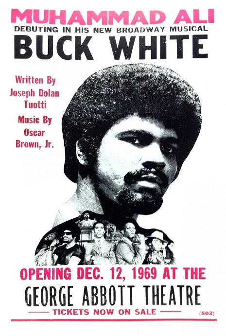 Check out Muhammad Ali’s Broadway chops as he performs a number from a Black Power musical, 1969
