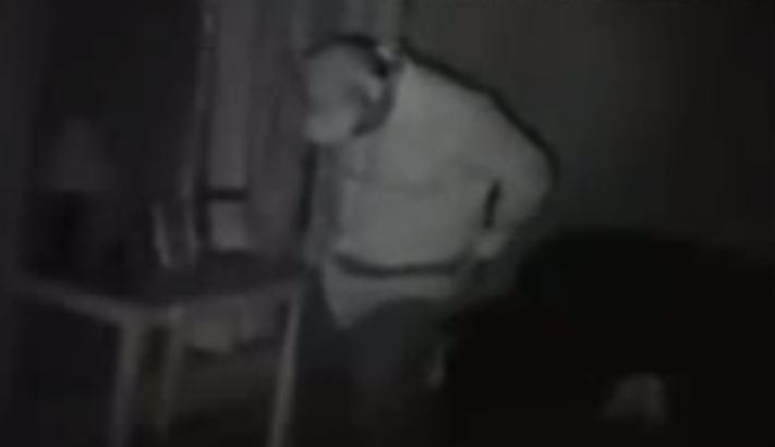 Caught on camera: Creepy burglar breaks into home, sniffs panties then tries them on
