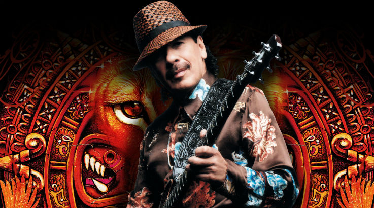 Win a signed Santana guitar from Sony Music Latin