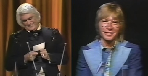 Charlie Rich declares war on John Denver and pop-country at the 1975 CMAs—or does he?