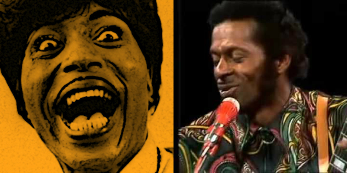 Chuck Berry and Little Richard headline the London Rock & Roll Show 1972