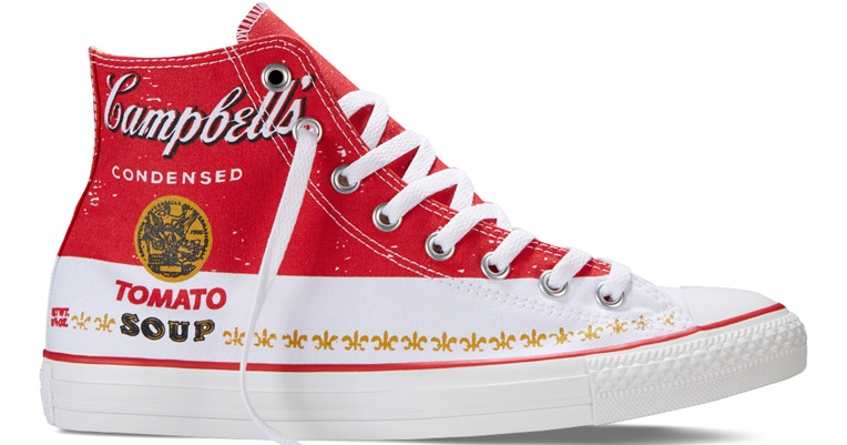 There are Andy Warhol Chuck Taylors now
