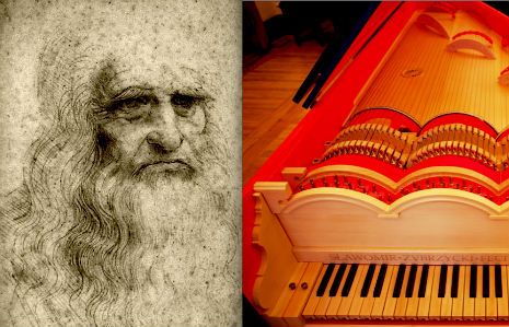 Listen to the debut performance of Leonardo da Vinci’s incredible ‘viola organista’