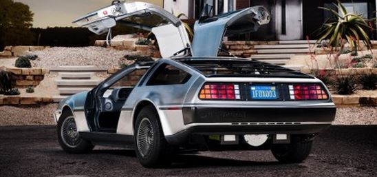 Music videos are so out, 80s-tastic DeLorean commercials are in!