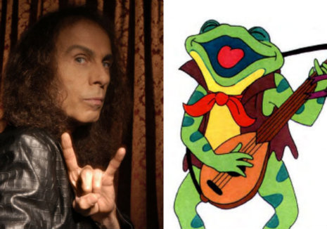In 'The Butterfly Ball and the Grasshopper's Feast' cartoon, that singing  frog is Ronnie James Dio! | Dangerous Minds