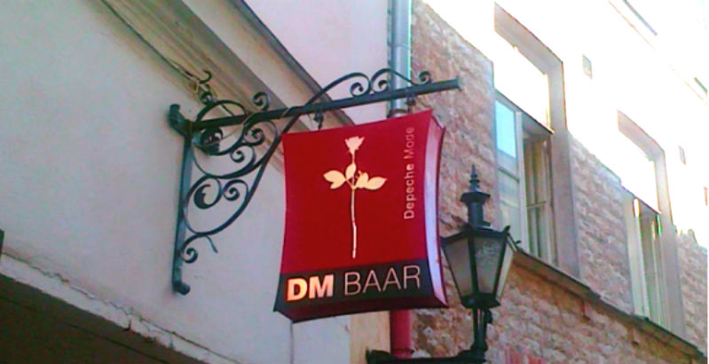 There’s a Depeche Mode bar in Tallinn, Estonia