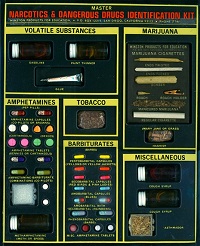 1960s Narcotics & Dangerous Drugs Identification Kit