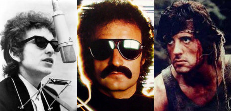 Bob Dylan, Giorgio Moroder, Rambo: Three names you’d never thought you’d see together