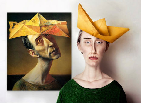 Wonderfully Creepy: Photographer re-imagines iconic abstract portraits as ‘real people’
