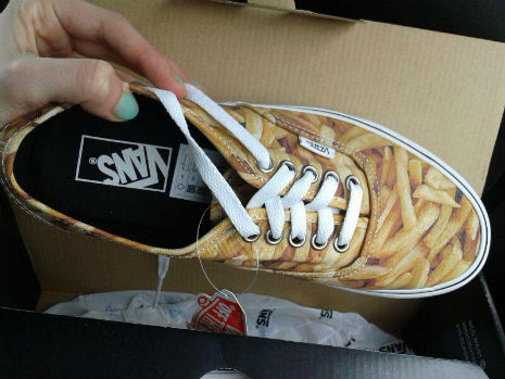 vans fries shoes