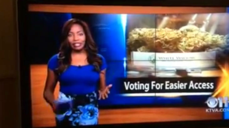 ‘F*ck it, I quit’: Reporter quits on air after revealing she’s pot club owner!