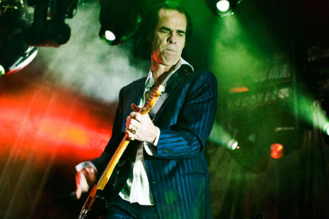What’s a man in a suit to do at Coachella?: Grinderman’s got the answer