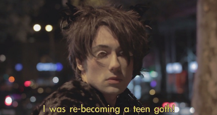 Watch the hilarious operatic tale of one man’s relapse into his teen goth self