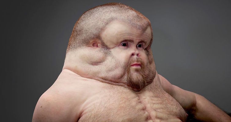 Sculptor creates a mutant ‘concept human’ to survive car crashes (and he’s horrifying)