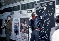 Keith Haring discusses the mass marketing of his art