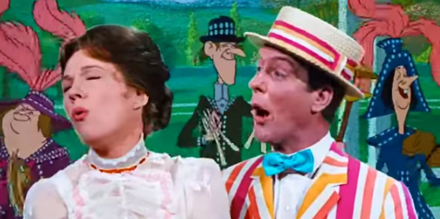 Mary Poppins goes all death metal: ‘A spoon full of glass helps the hate go down’