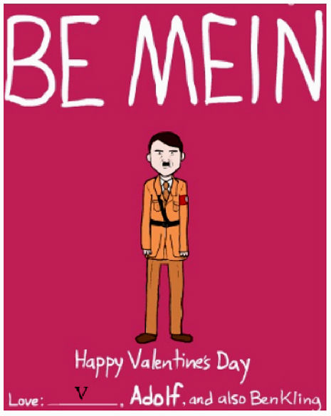 Hitler Valentines (or no one does stupid like an Arizona Republican)