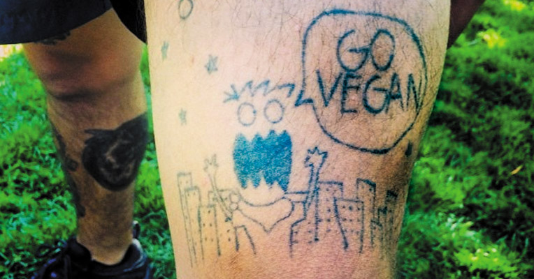 So, yeah, there’s now an artisanal vegan prison tattoo kit…