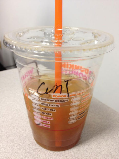 Perhaps Dunkin’ Donuts needs a better abbreviation for their Coconut Iced Coffee
