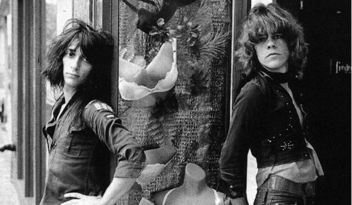 David Johansen and Johnny Thunders talk Sex Pistols and Tom Petty in front of CBGB’s, 1976
