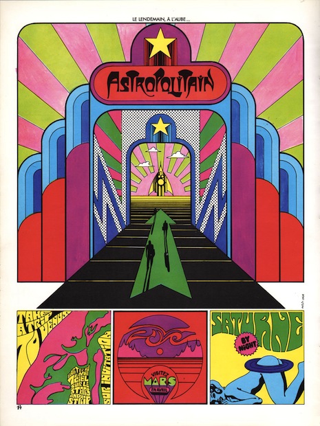 ‘Kris Kool’: Mind-blowing French psychedelic pop art comic, 1970