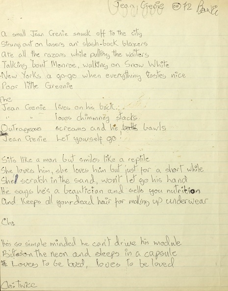 Bob Dylan's Handwritten 'Times They Are a-Changin'' Lyrics Sell for $422,500