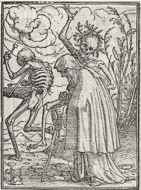 ‘the Dance Of Death Gnarly Medieval Woodcuts Of Hans