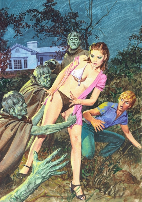 Artwork erotic horror Horror Pics