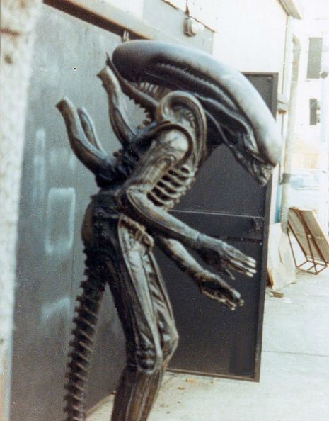 Behind The Scenes Photographs From The Set Of Alien 1979