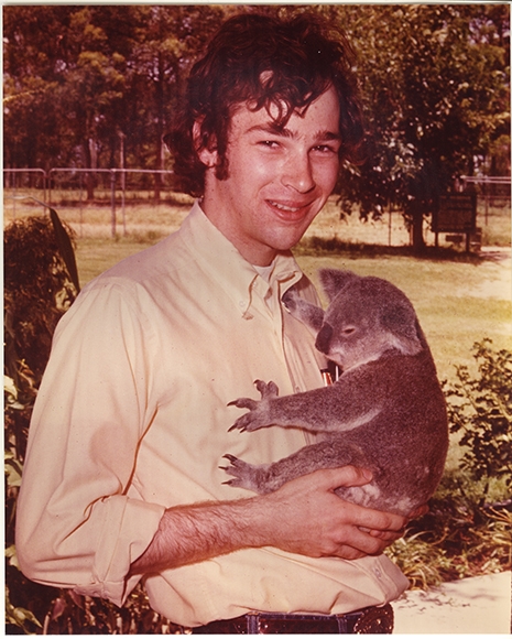 Chris and koala