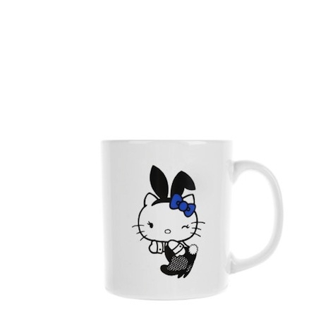 Hello Kitty/Playboy coffee mug