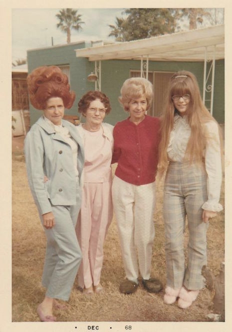 Vintage Hairy girls 