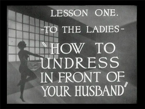 How to Undress in Front of Your Husband