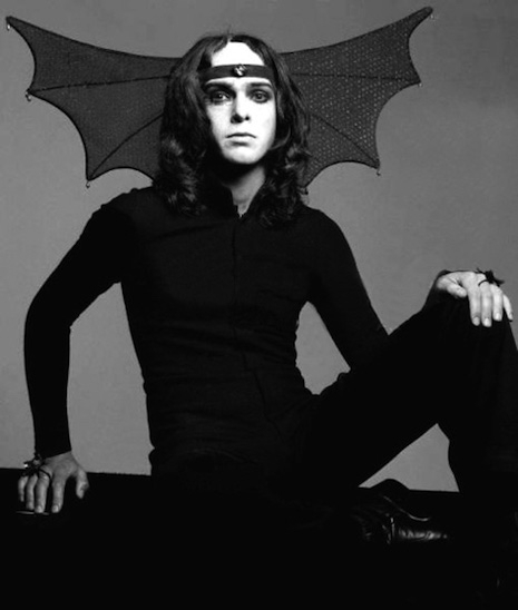 Peter Gabriel in costume as