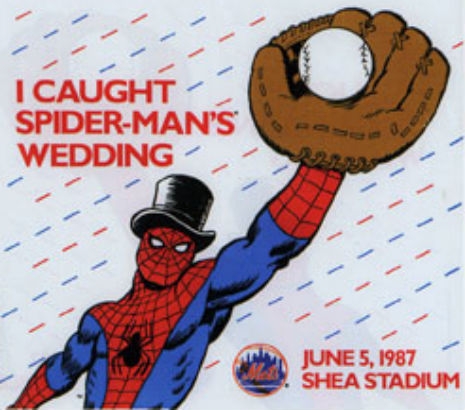 Spider-Man wedding bag