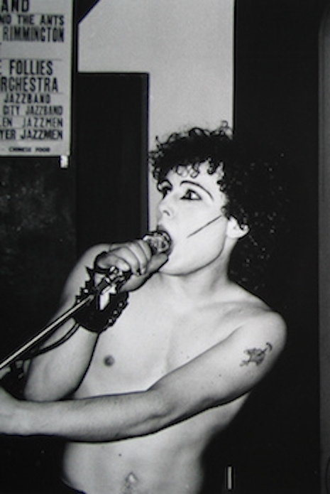 Adam Ant at The 100 Club, 1978