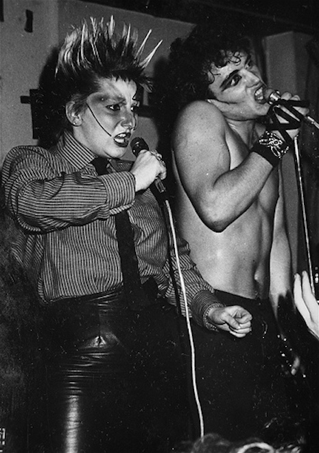 Adam Ant and Jordan live at The Vortex, 1977