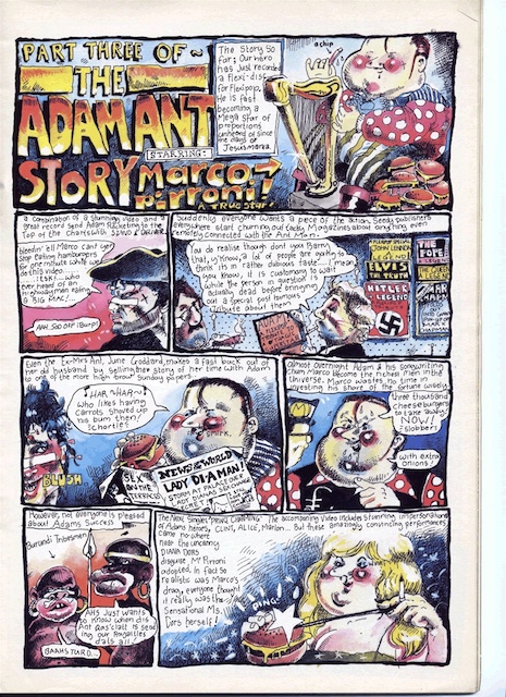 The Adam Ant Story, part # from the November, 1981 issue of Flexipop!