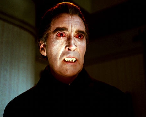 Dracula-Prince of Darkness': Behind-the-scenes footage with Christopher Lee  | Dangerous Minds