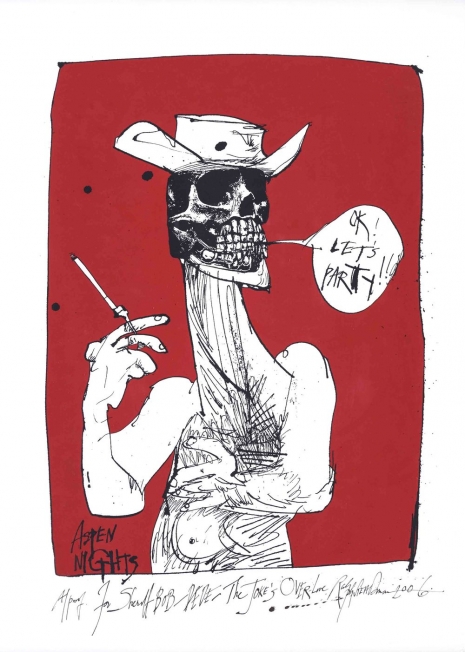 King of Gonzo: Portraits of Hunter S. Thompson by Ralph Steadman |  Dangerous Minds