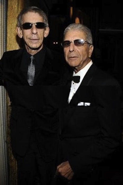Richard Belzer and Leonard Cohen