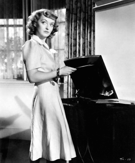 Bette Davis in a scene from the film, In This Our Life, 1942