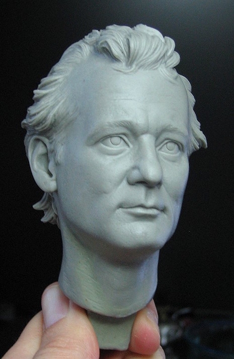 Bill Murray 1/6 scale head sculpt