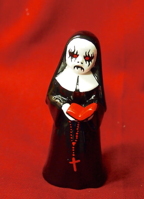 Black metal nun by Coffin Collector