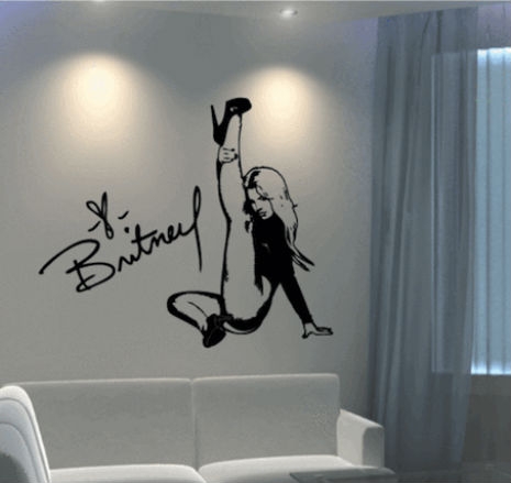 Britney Spears wall art