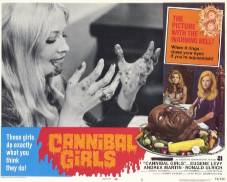Cannibal Girls&#39;: The naked ladies of this gory, sleazy 1973 horror spoof  like to eat men | Dangerous Minds